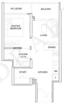 Stirling Residences Floor Plan 1s
