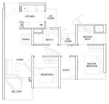 Stirling Residences Floor Plan 2s