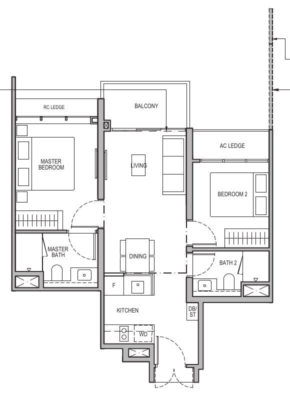 Tembusu Grand Floor Plan B1