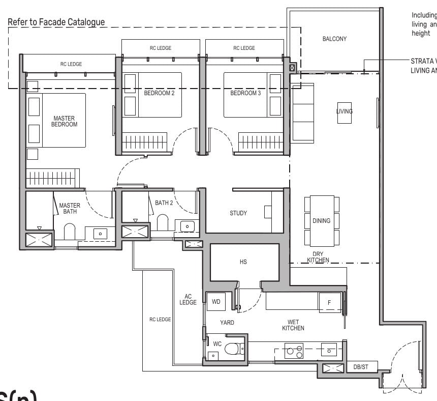 Tembusu Grand Floor Plan C2s