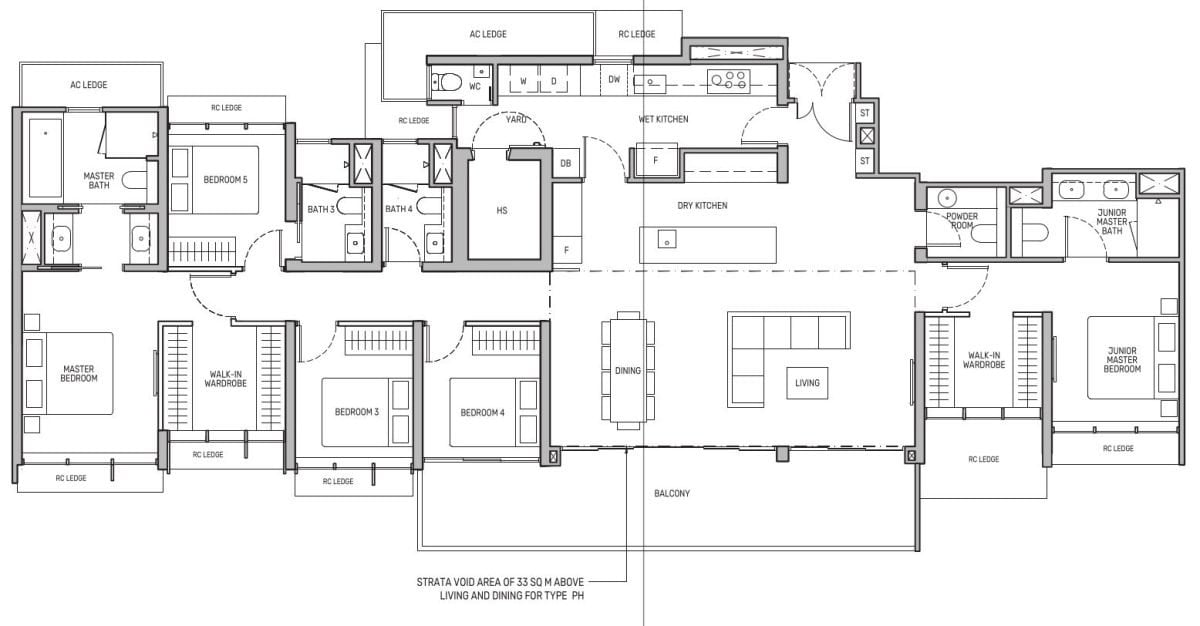 Tembusu Grand Floor Plan PH