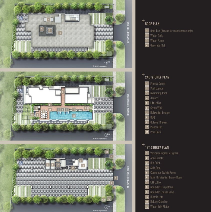 The Addition Site Plan