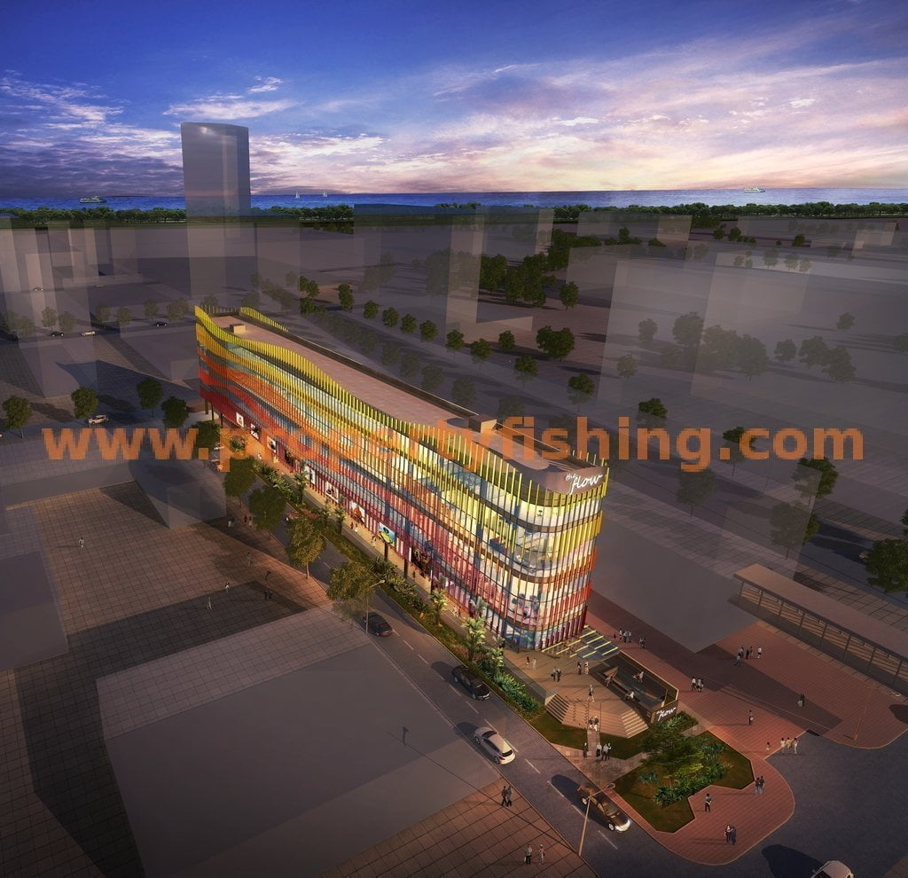 The Flow Shopping Mall aerial