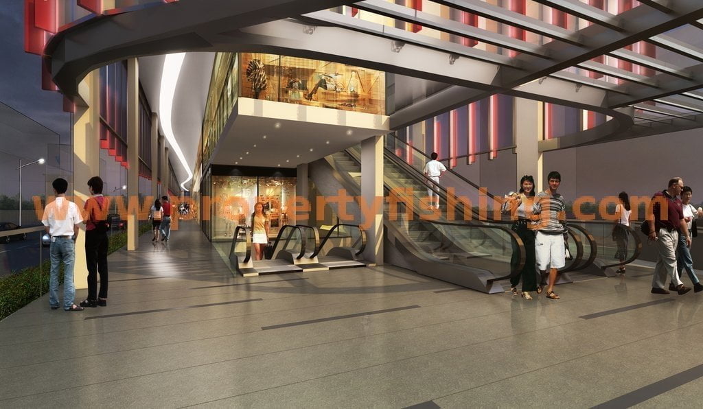 The Flow Shopping Mall Entrance