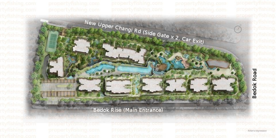 The Glades at Tanah Merah Site Plan (Facilities)