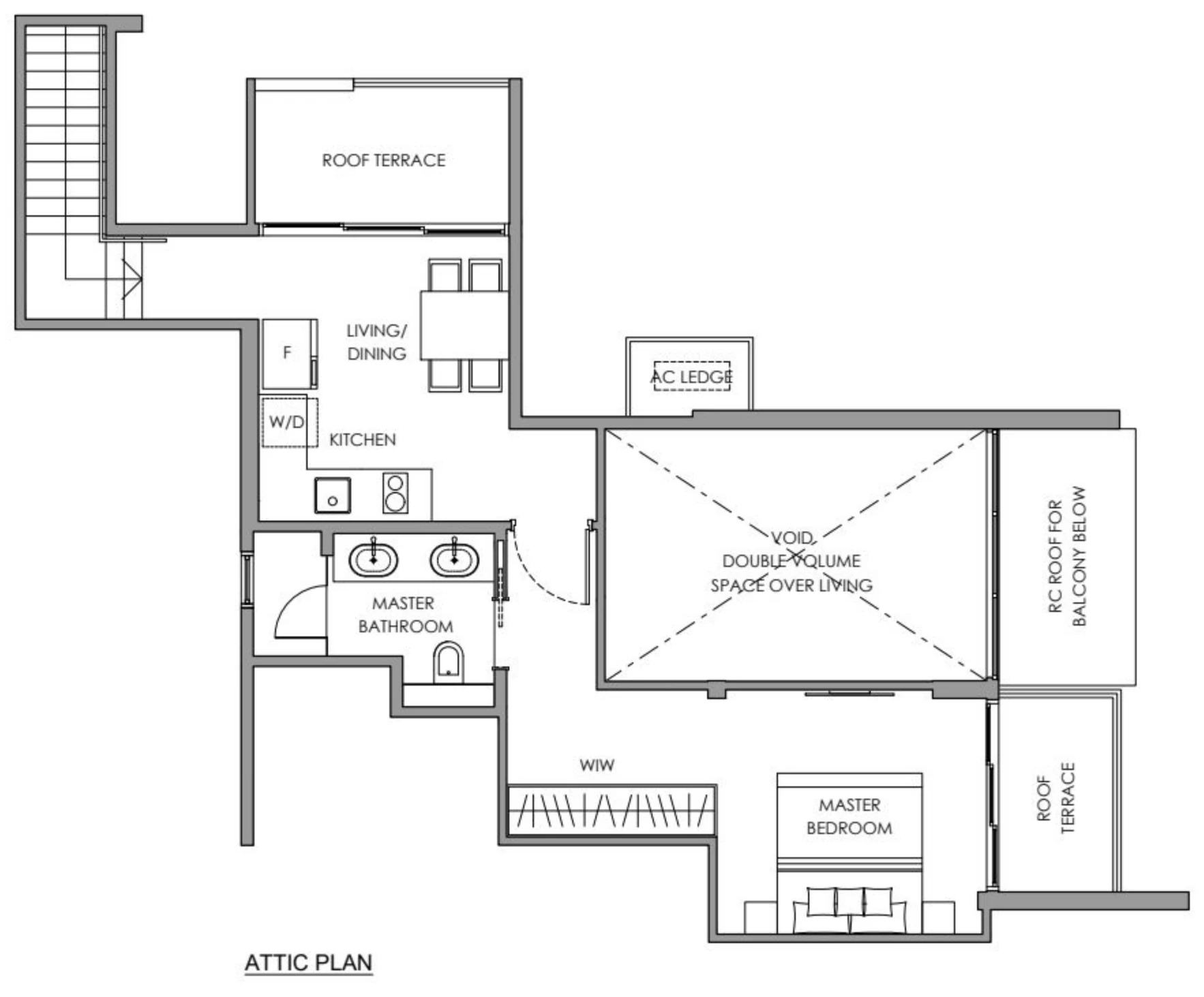 The Hillshore Floor Plan C1PH2