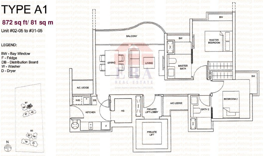 The Meyerise Floor Plan - A1