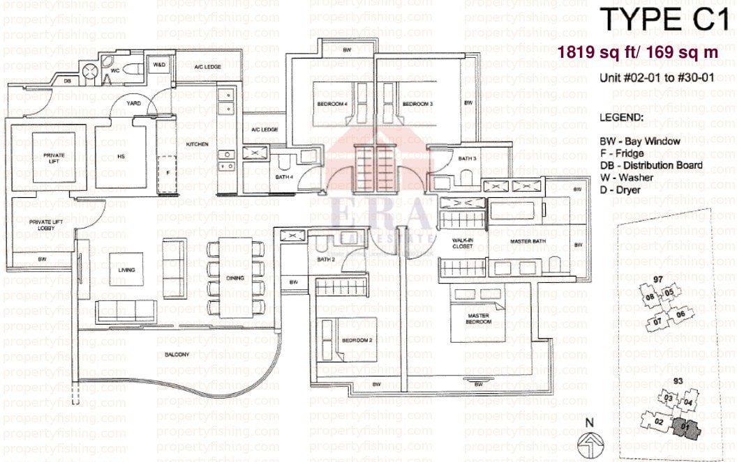 The Meyerise Floor Plan - C1