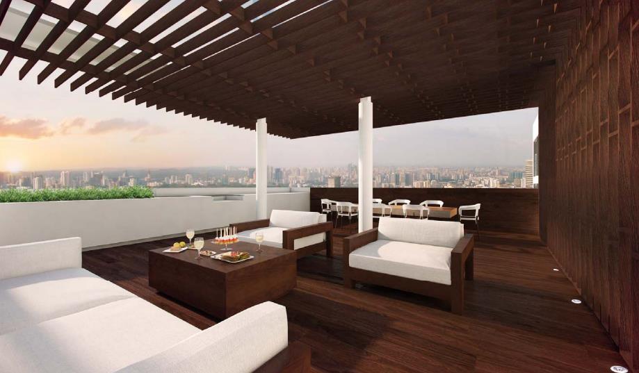 The Montana Showflat Photos - Penthouse Roof Terrace