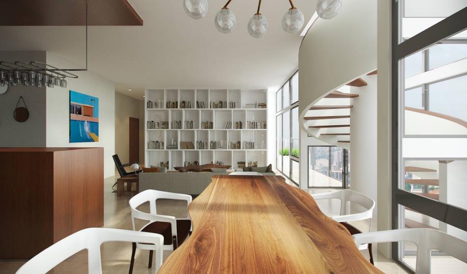 The Montana Showflat Photos - Penthouse Dining Room