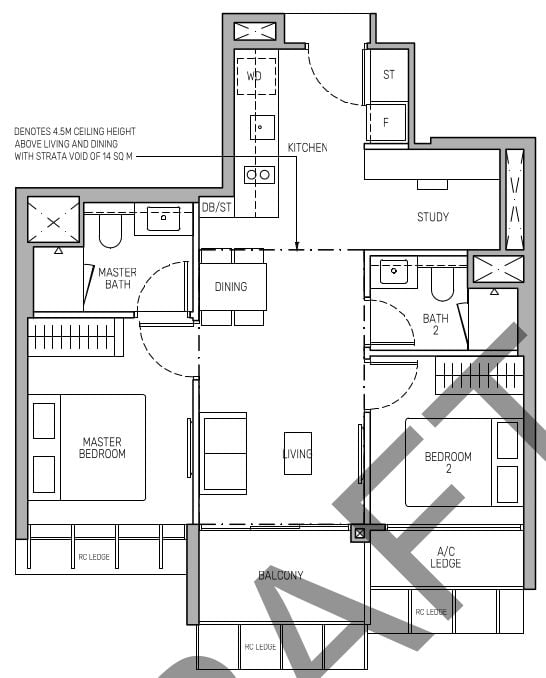 The Myst Floor Plan b3s
