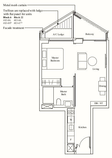 The Reef at King's Dock Floor Plans A2