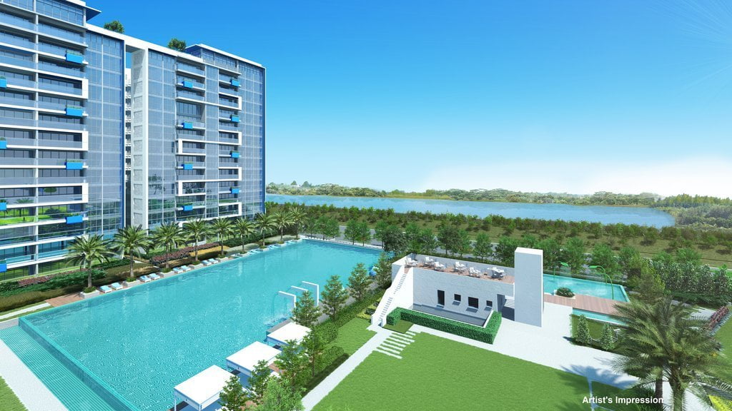 The Santorini Pool and Clubhouse and Tampines Quarry