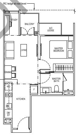 The Tapestry Floor Plan A3s