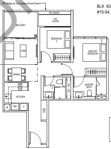 The Tapestry Floor Plan B4P