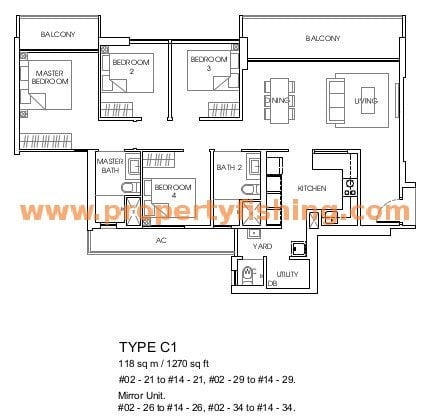 The Vales EC Floor Plan C