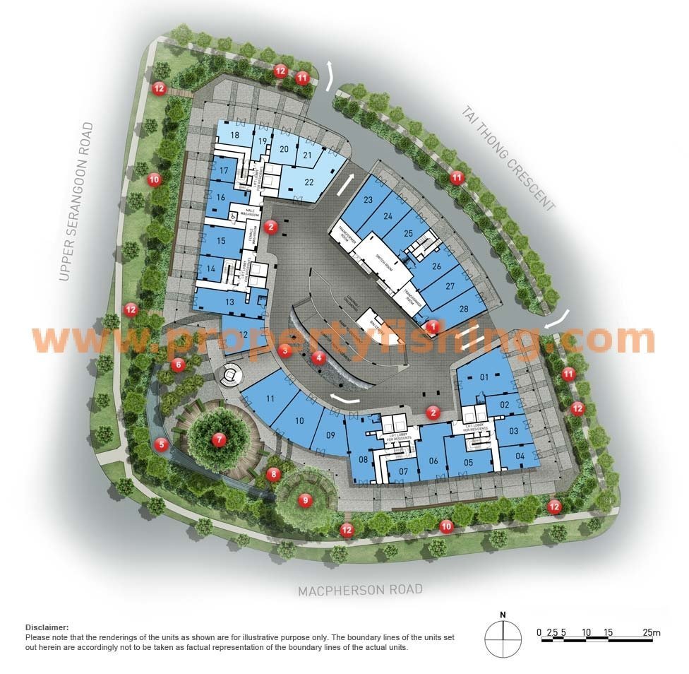 The Venue Residences Site Plan