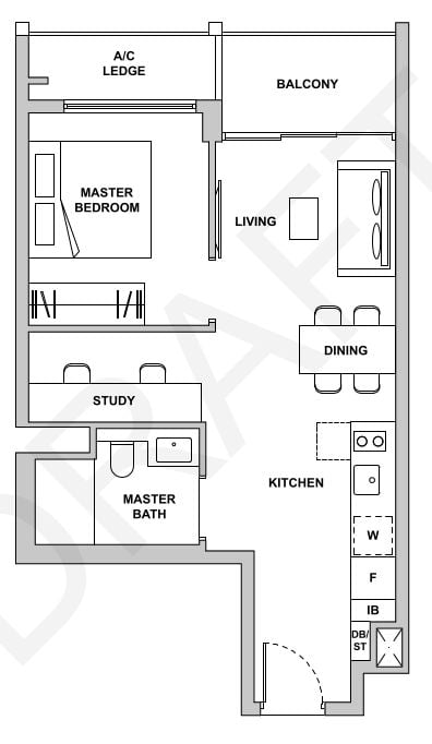 TMW Maxwell Floor Plan 1s1