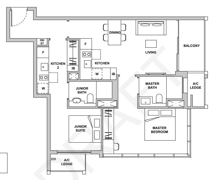 TMW Maxwell Floor Plan 2dk2