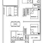 TRE Residences Floor Plan C2