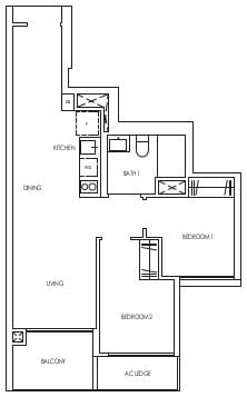 Treasure at Tampines Floor Plan B1