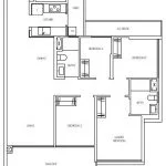 Treasure at Tampines Floor Plan D1