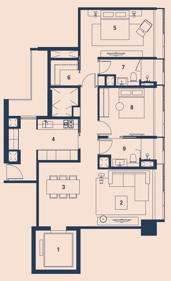 Twenty One Angullia Park Floor Plan A1