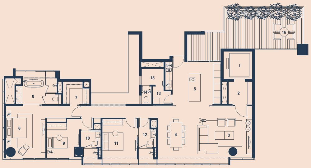 Twenty One Angullia Park Floor Plan B3