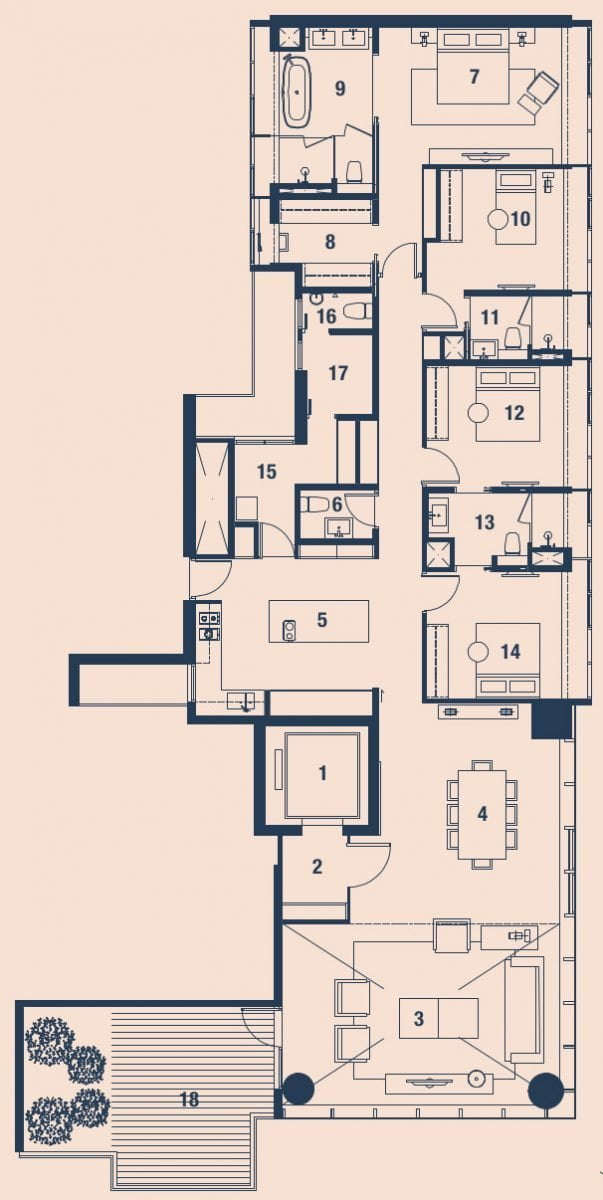Twenty One Angullia Park Floor Plan C2
