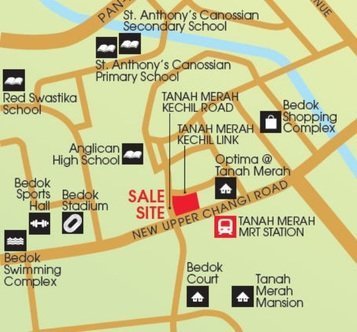 urban vista location map