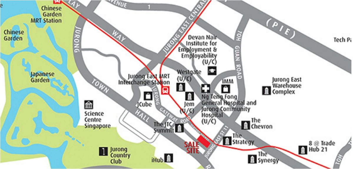 Venture Avenue Location Map