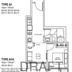 Verandah Residences Floor Plan A1