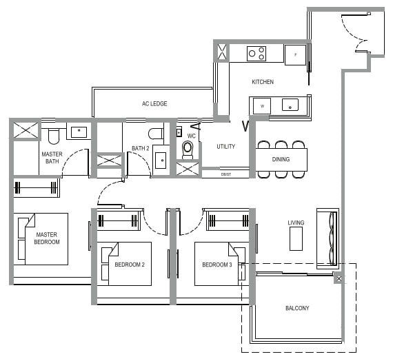 Verdale Floor Plan C5
