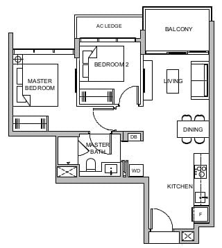 Verticus Floor Plan B1