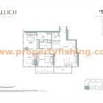 Wallich Residence Floor Plan A3-2