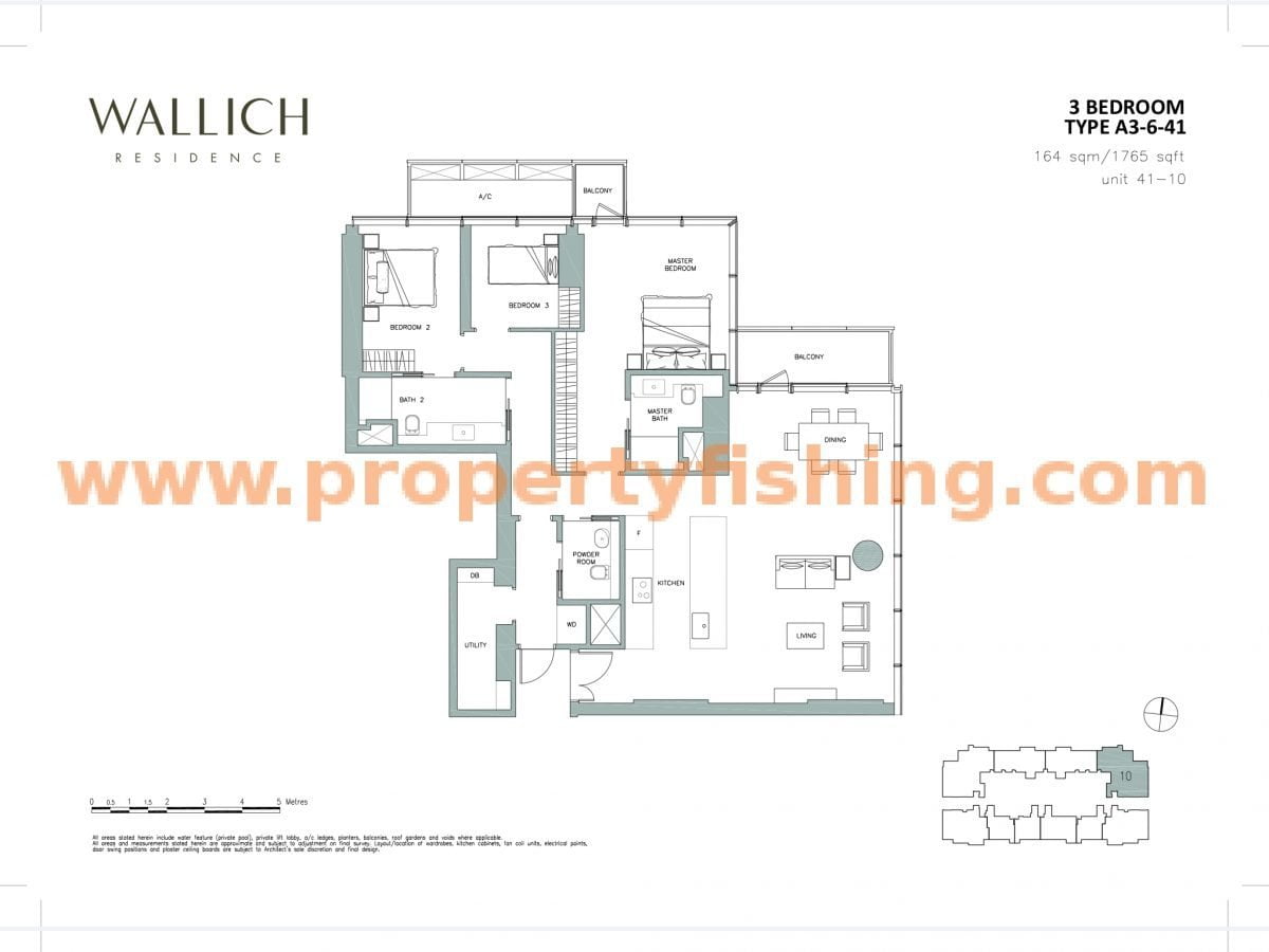 Wallich Residence Floor Plan A3-6