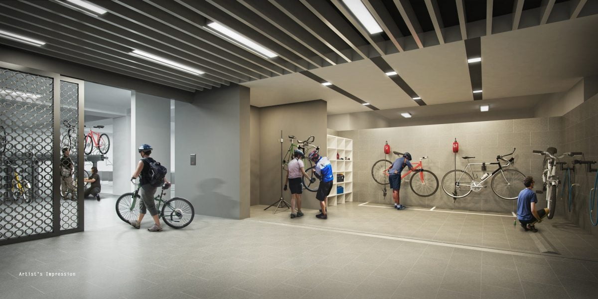 Westwood Residences bike Maintenance