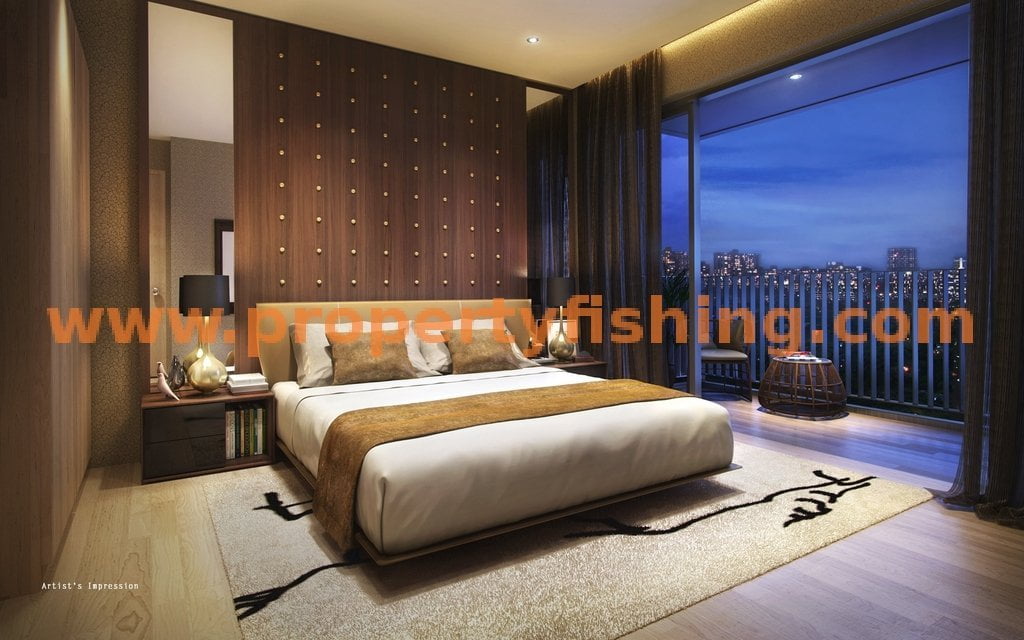 Westwood Residences Master Bedroom