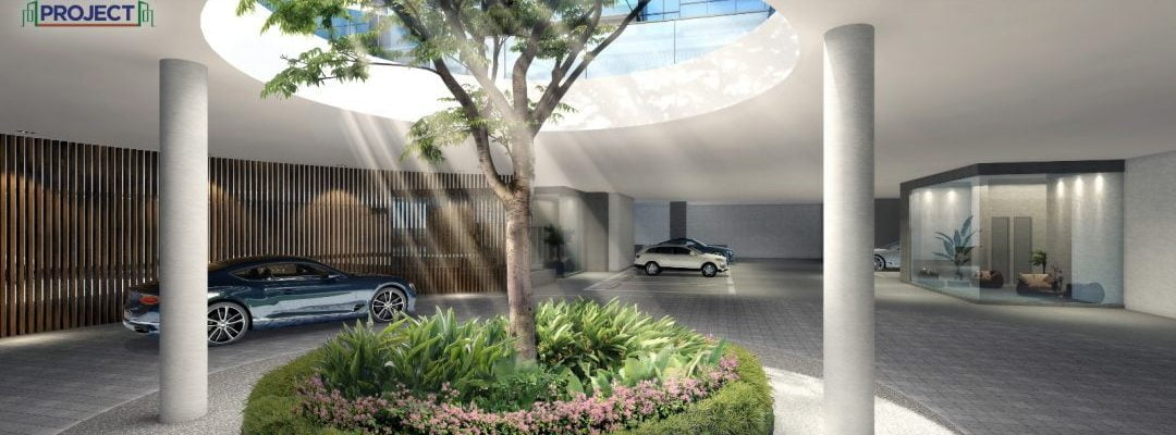 Wilshire Residences Driveway