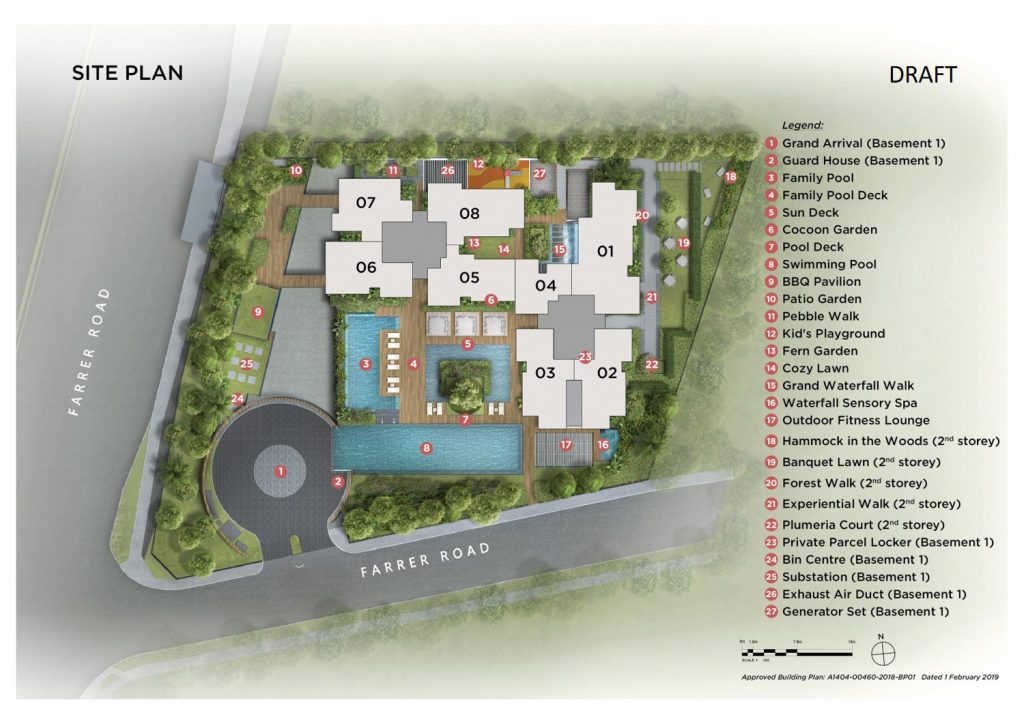 Wilshire Residences Site Plan